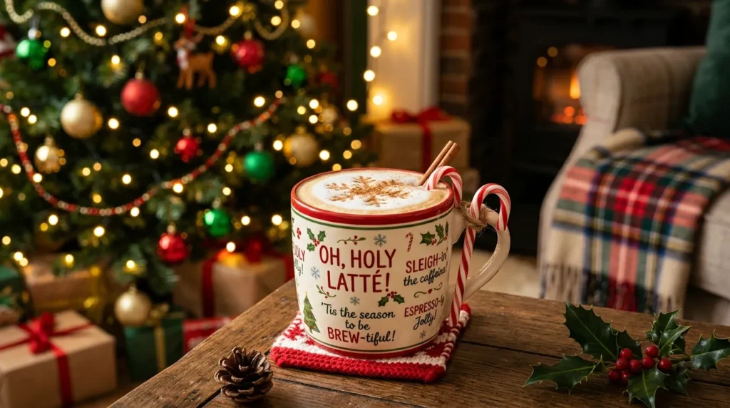 Funny Christmas Coffee Puns