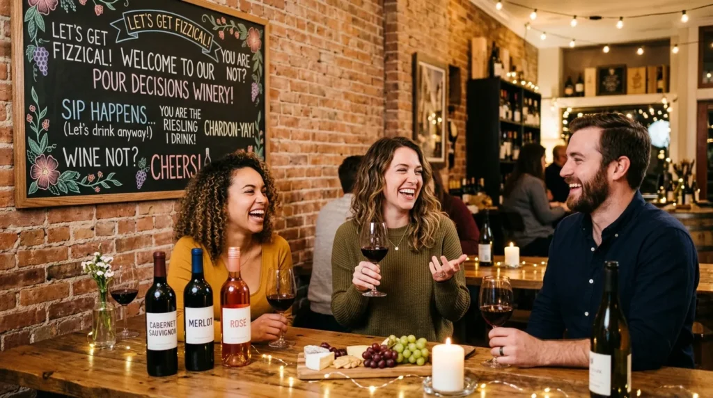Funny Wine Puns