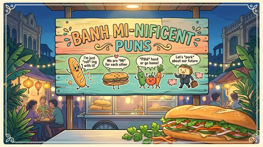 Clever Banh Mi Puns