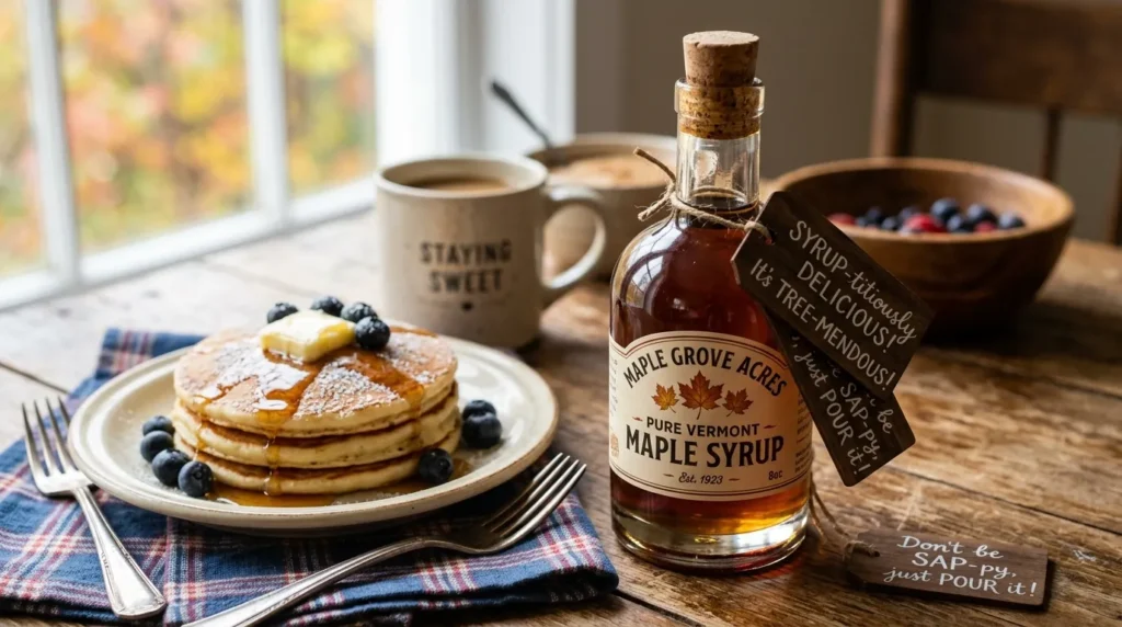 Clever Maple Syrup Puns