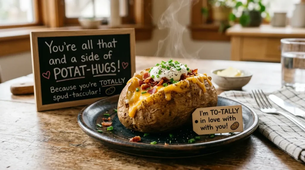 Cute Baked Potato Puns
