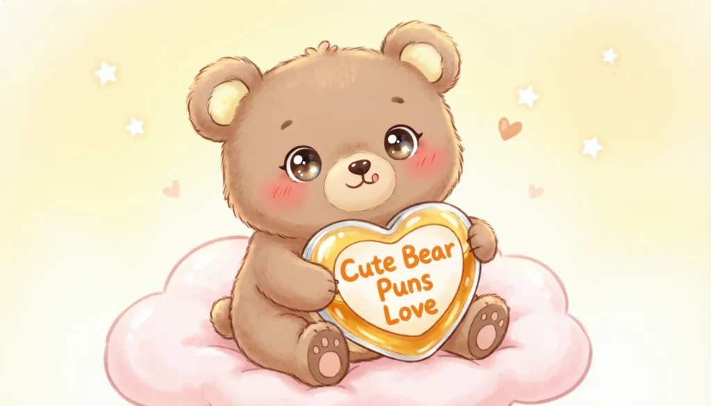 Cute Bear Puns Love