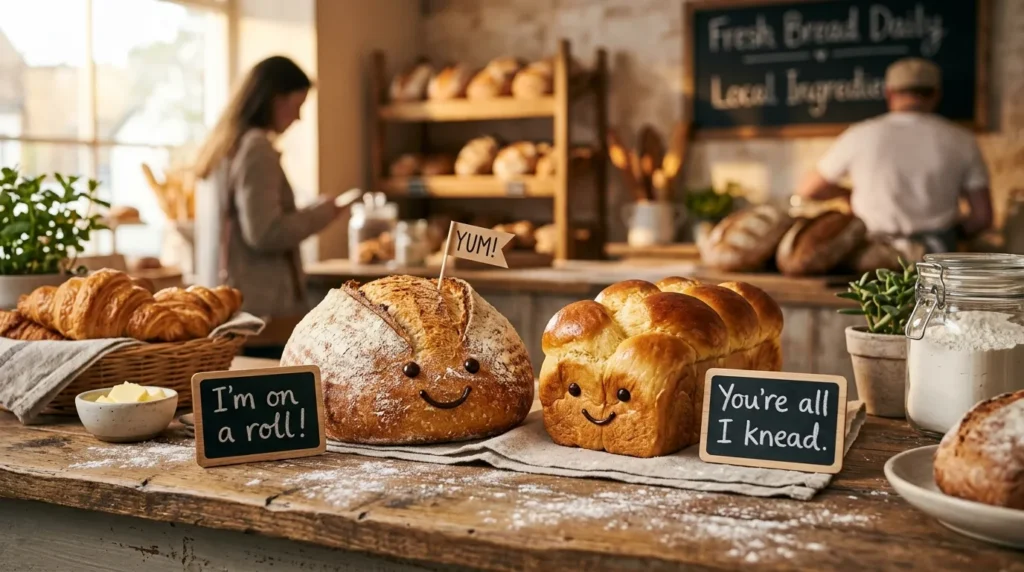 Cute Bread Puns