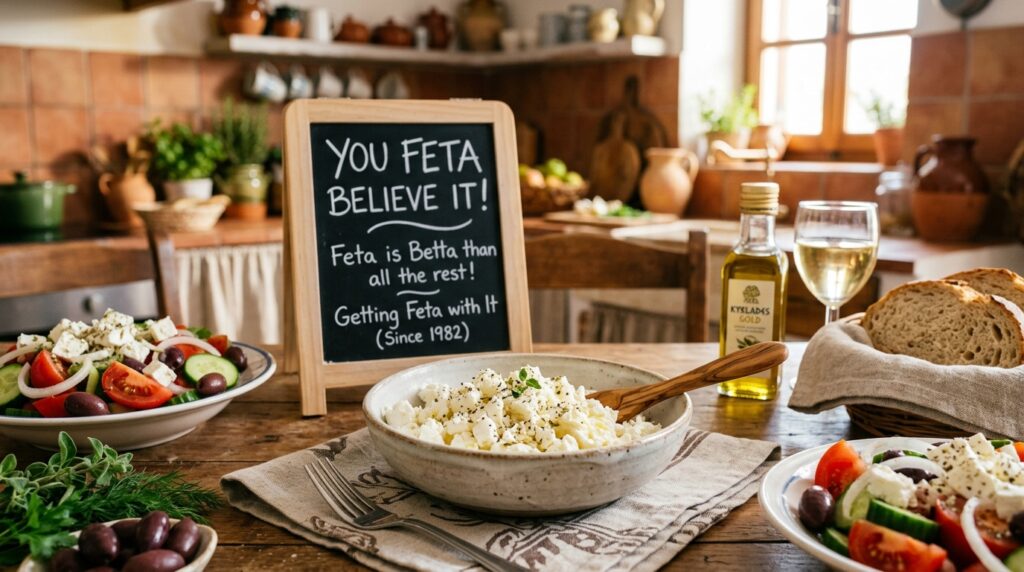 Cute Feta Puns
