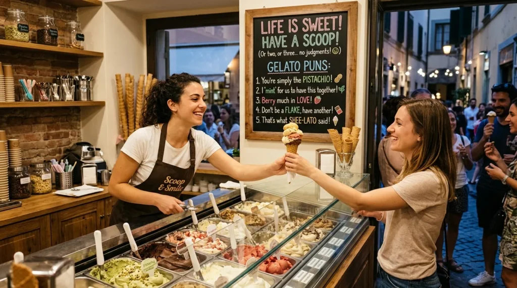 Cute Gelato Puns