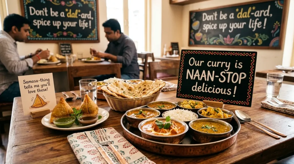 Cute Indian Food Puns