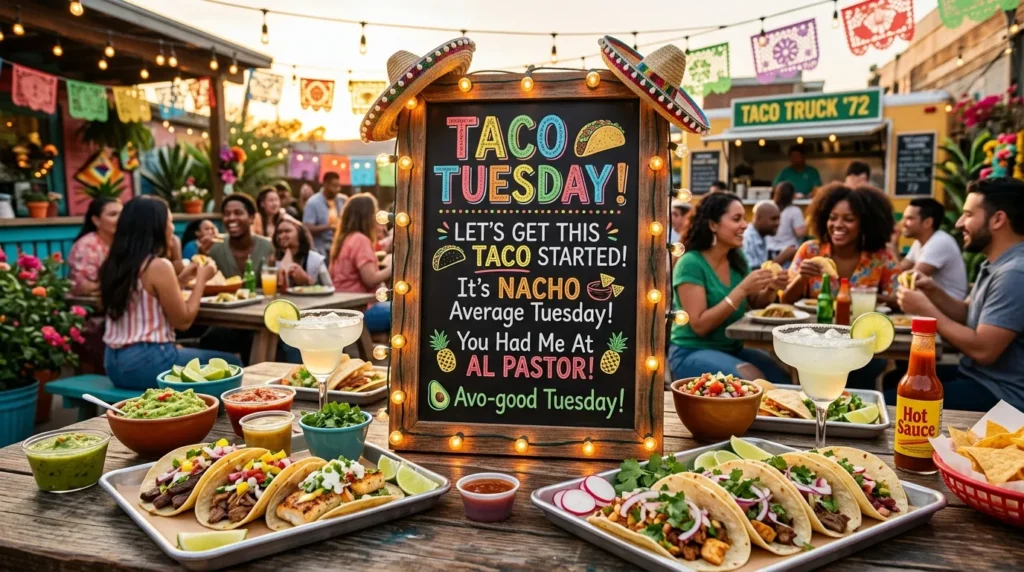 Cute Taco Tuesday Puns