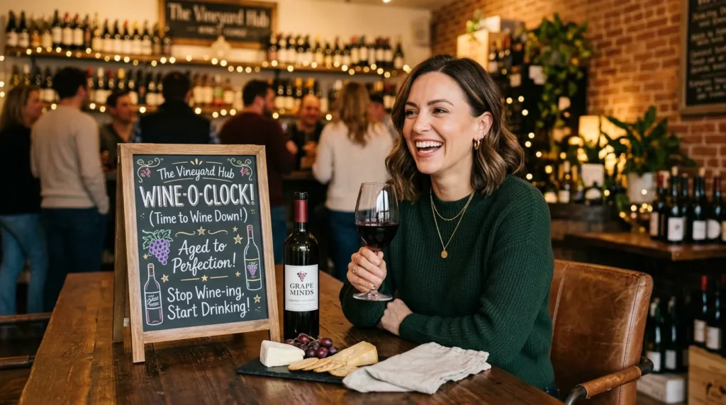 Cute Wine Puns