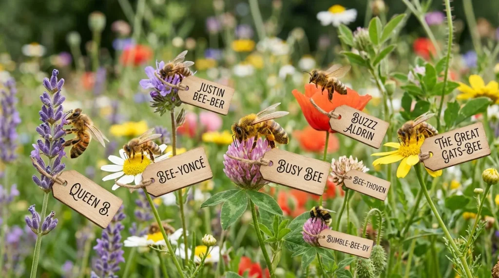 Funny Bee Names Puns