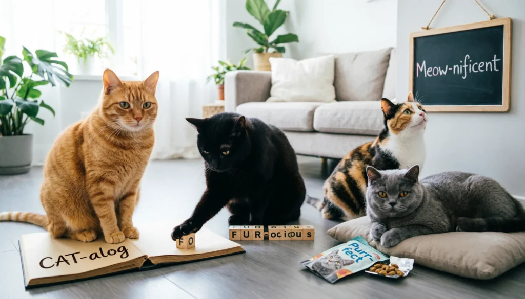 Funny Cat Word Puns
