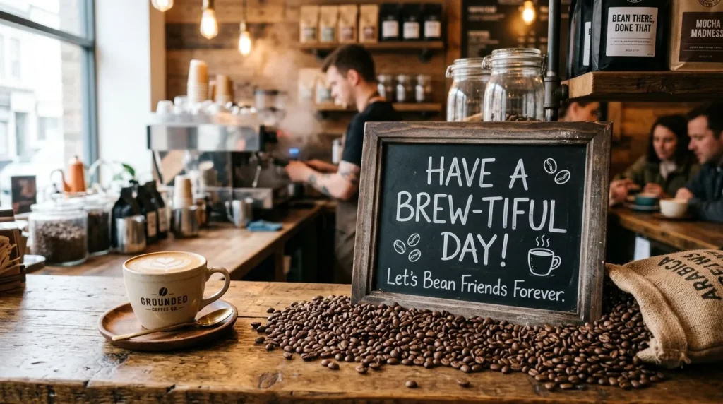 Funny CoffeeBean Puns