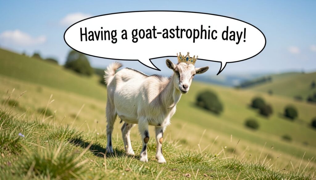 😏 Sarcastic Goat Puns One Liners