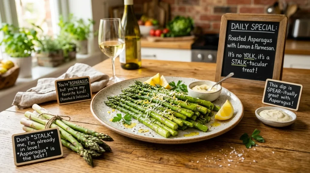 Romantic Asparagus Puns