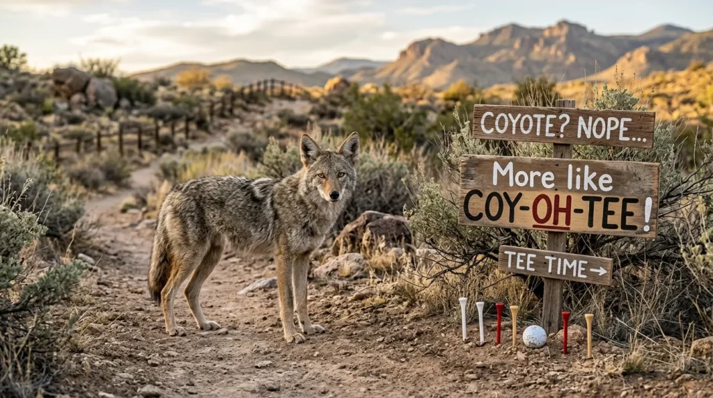 Romantic Coyote Puns