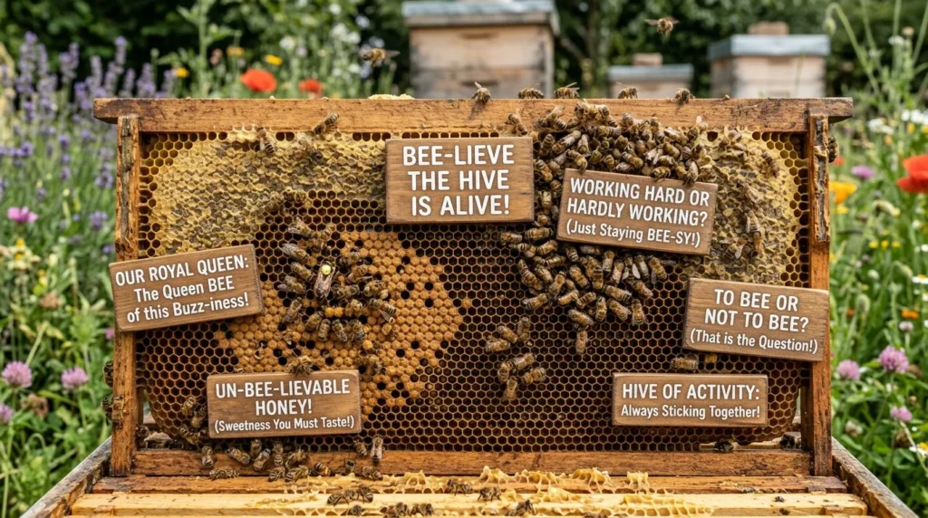 Sarcastic Bee Puns