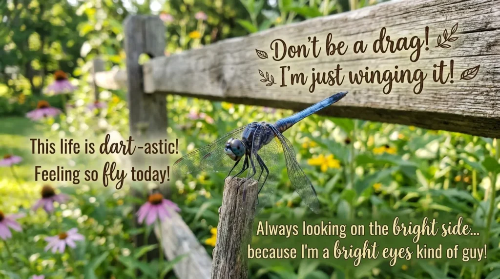 Sarcastic Dragonfly Puns