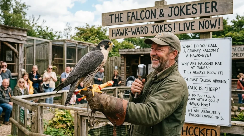 Sarcastic Falcon Puns