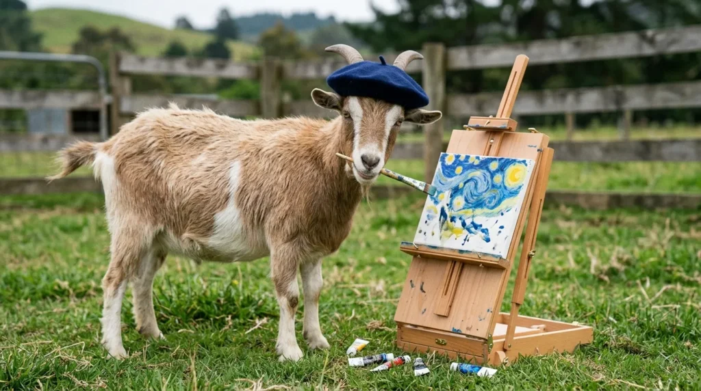 Sarcastic Goat Name Puns