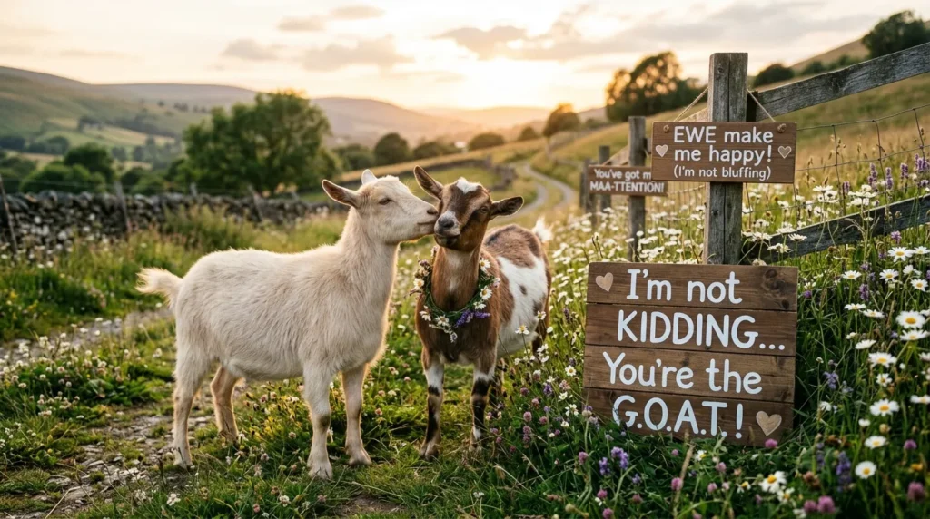 Sarcastic Goat Puns