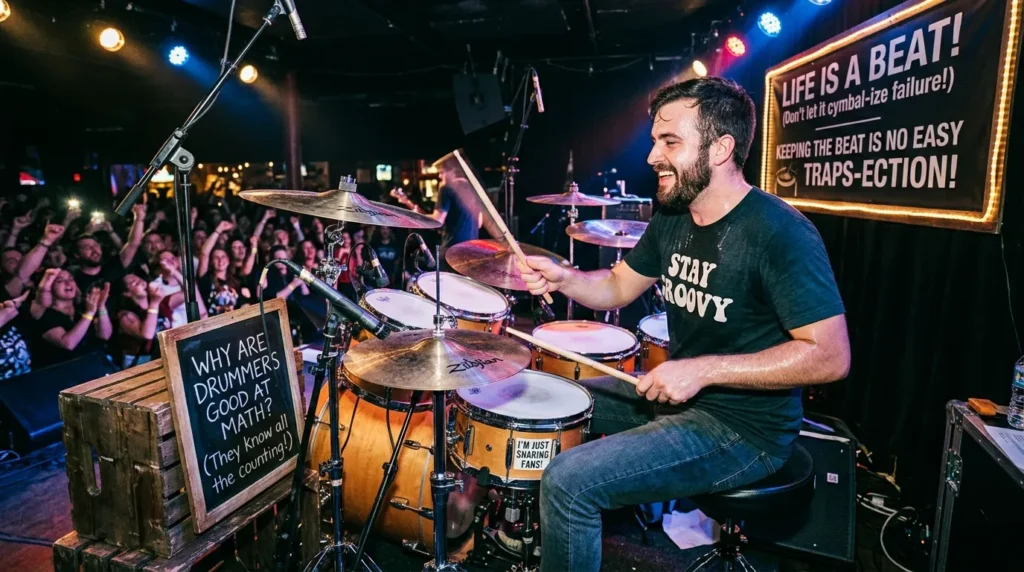 Clever Drummer Puns