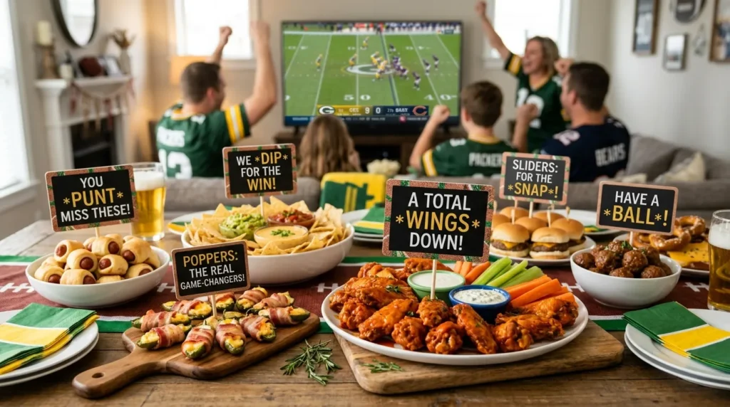 Clever Football Food Puns