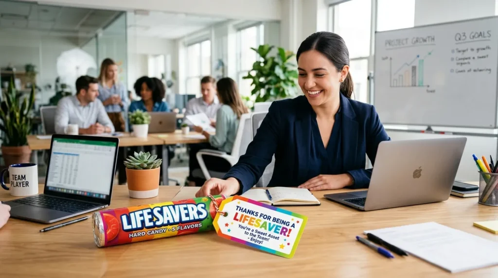 Cute Candy Puns for Work