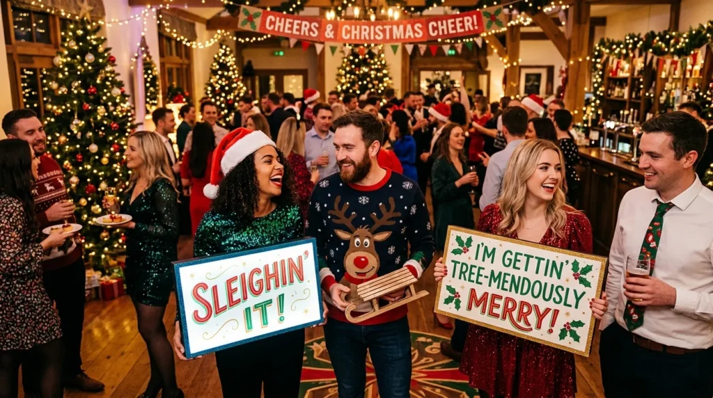 Cute Christmas Party Puns