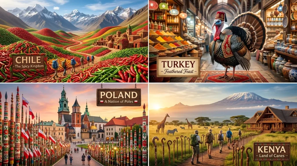 Cute Country Name Puns