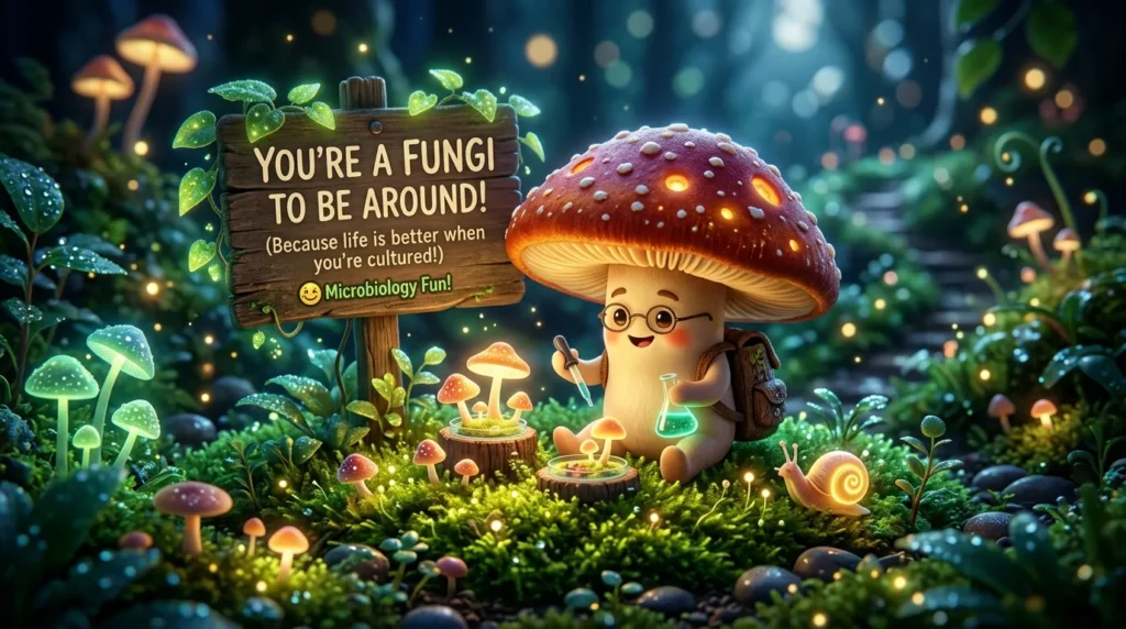 Cute Microbiology Puns