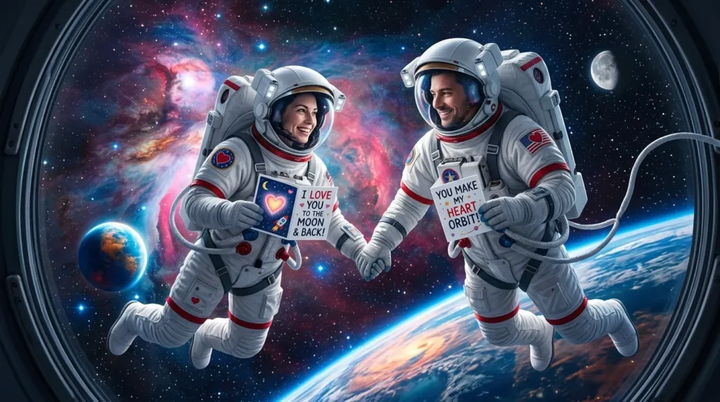  Cute Space Valentines Puns
