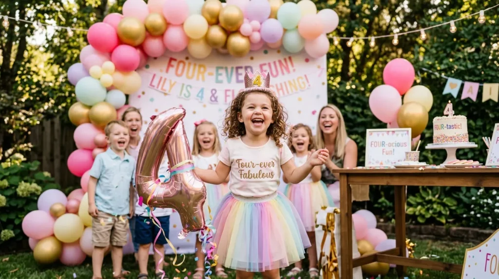 Fourth Birthday Instagram Captions