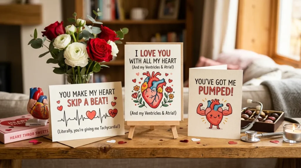 Funny Cardiology Valentines Puns