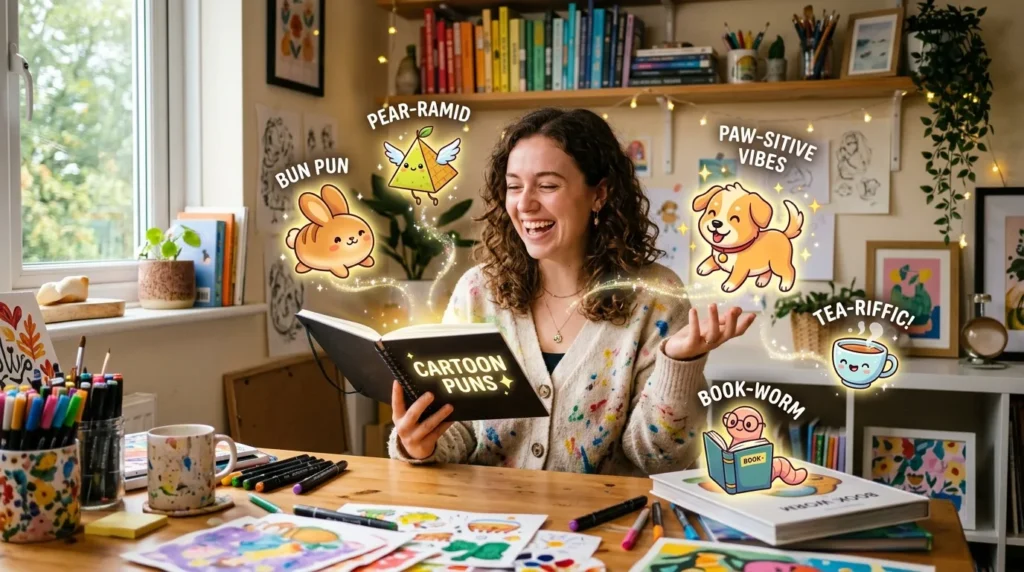 Funny Cartoon Puns