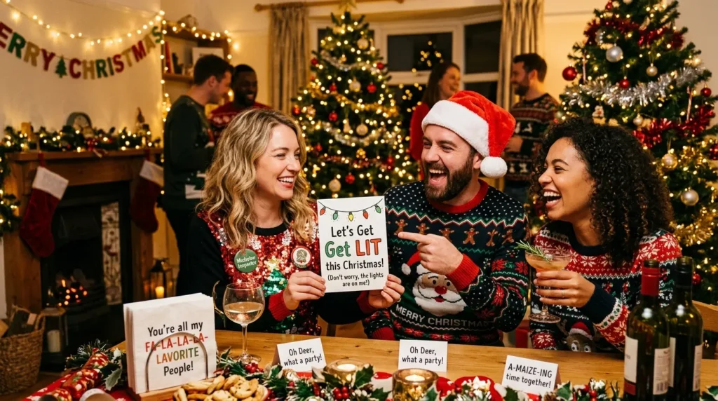 Funny Christmas Party Puns