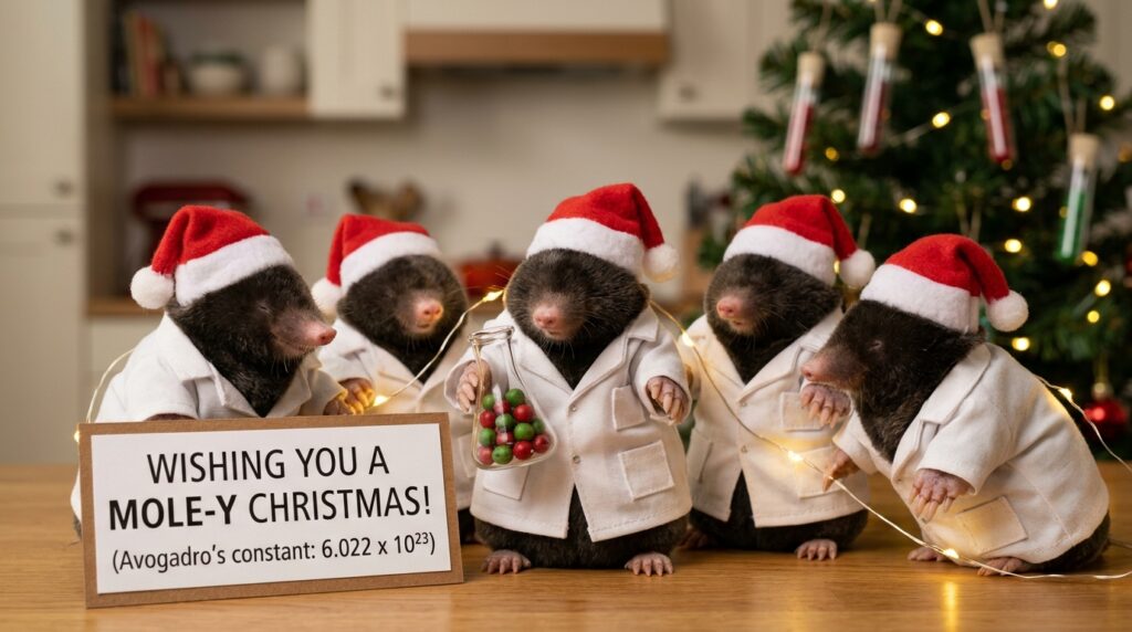 Funny Christmas Science Puns