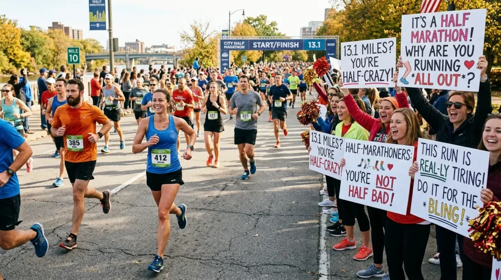 Funny Half Marathon Puns