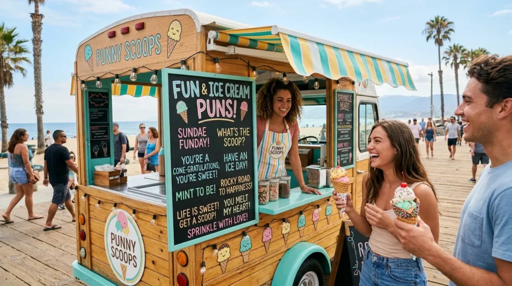 Funny Ice Cream Puns