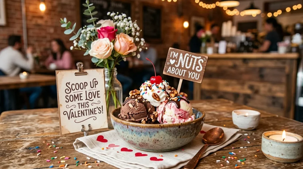 Funny Ice Cream Valentines Puns