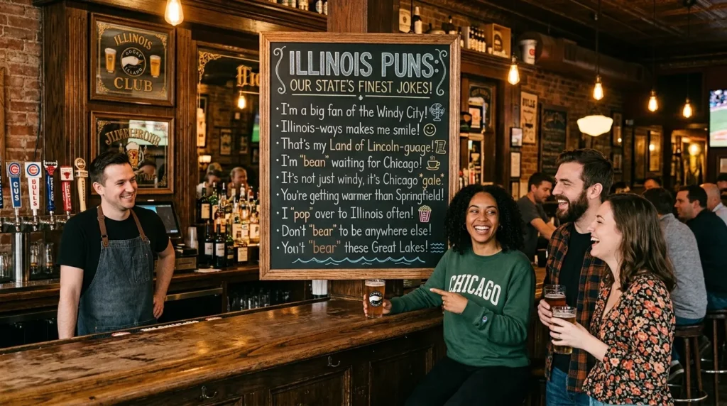 Funny Illinois Puns