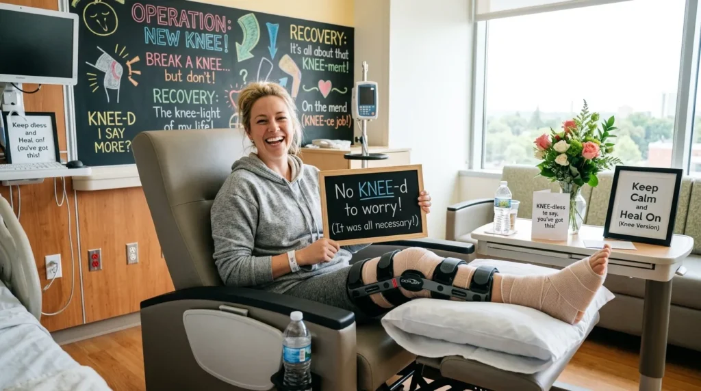 Funny Knee Surgery Puns