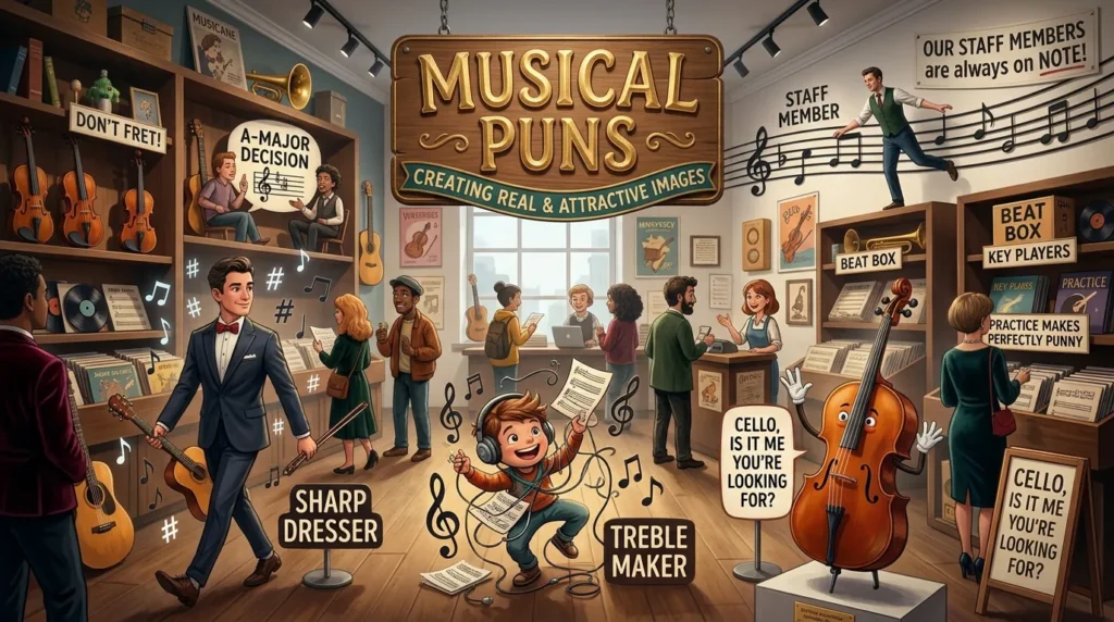 Funny Musical Puns