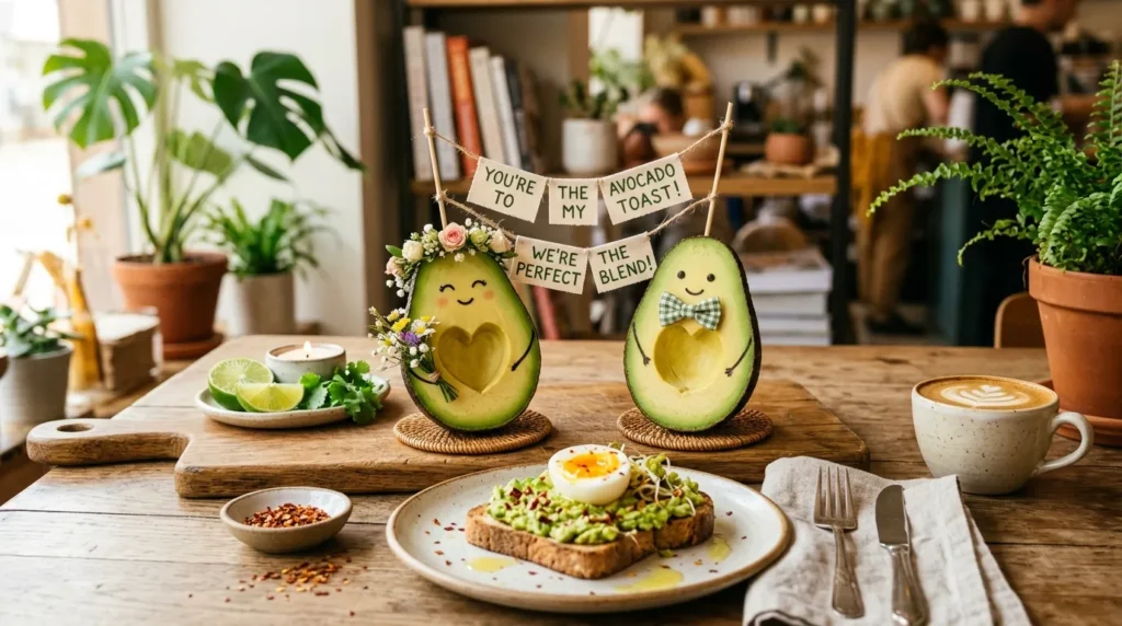 Romantic Avocado Love Puns