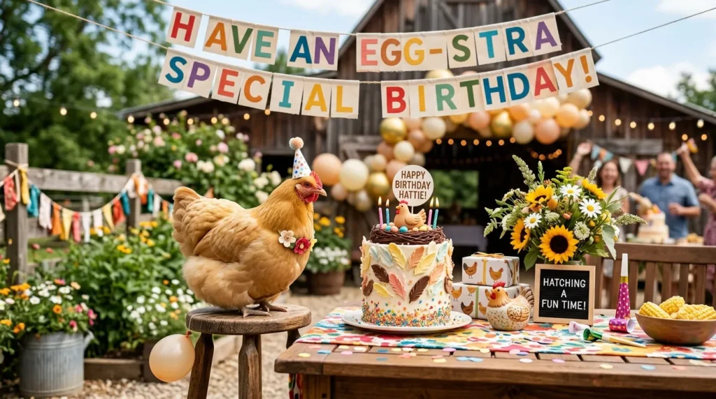 Romantic Chicken Birthday Puns