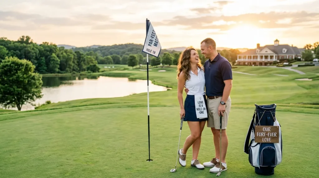 Romantic Golf Puns Love