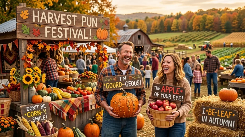 Romantic Harvest Pun