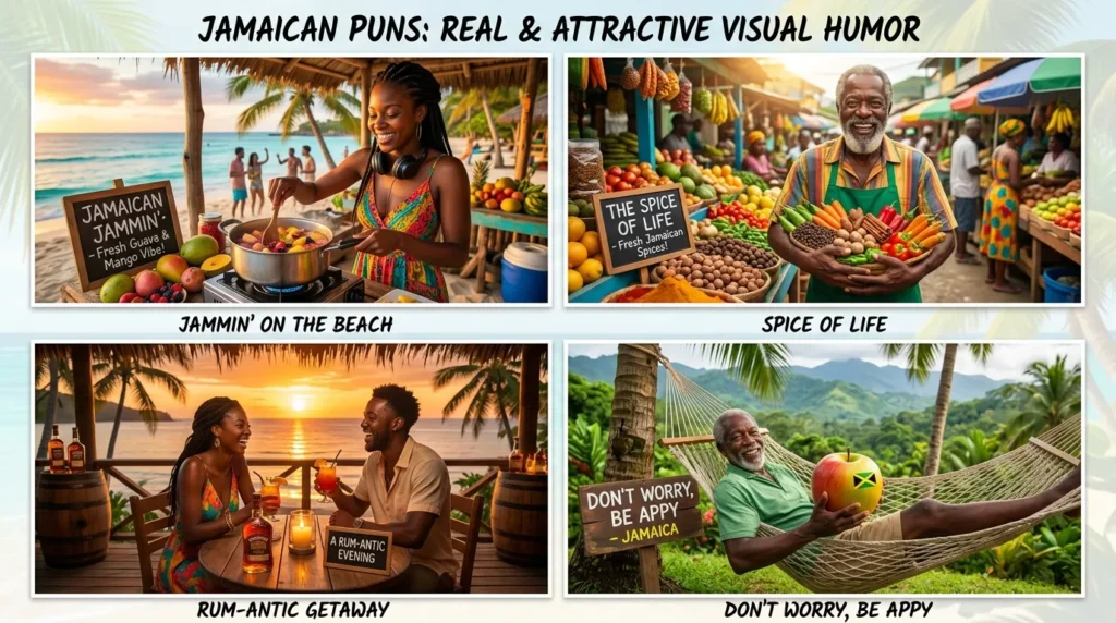 Romantic Jamaica Puns