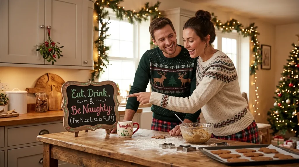 Romantic Naughty Christmas Puns