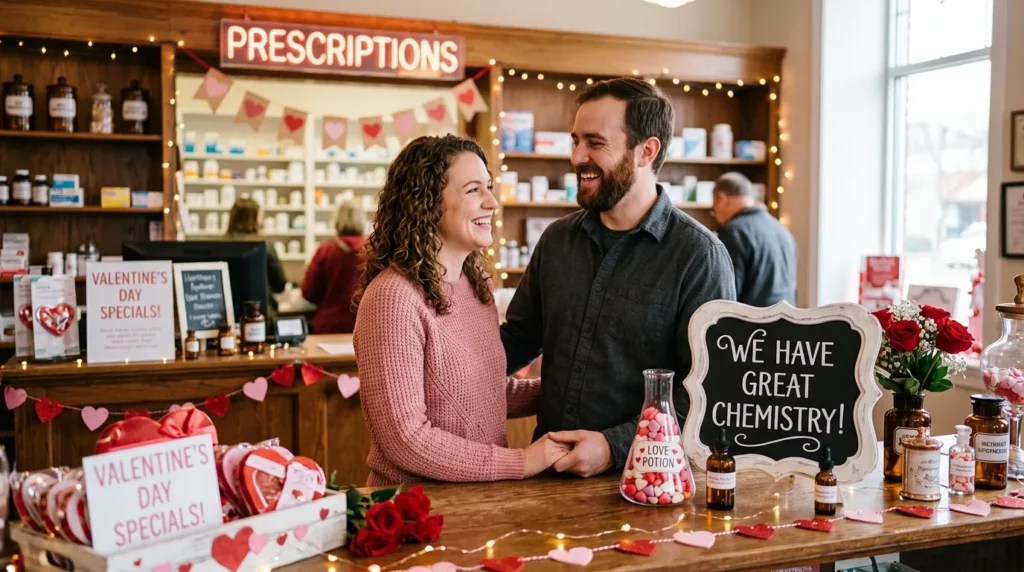 Romantic Pharmacy Valentines Day Puns