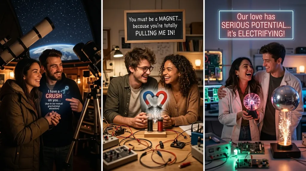 Romantic Physics Valentines Puns