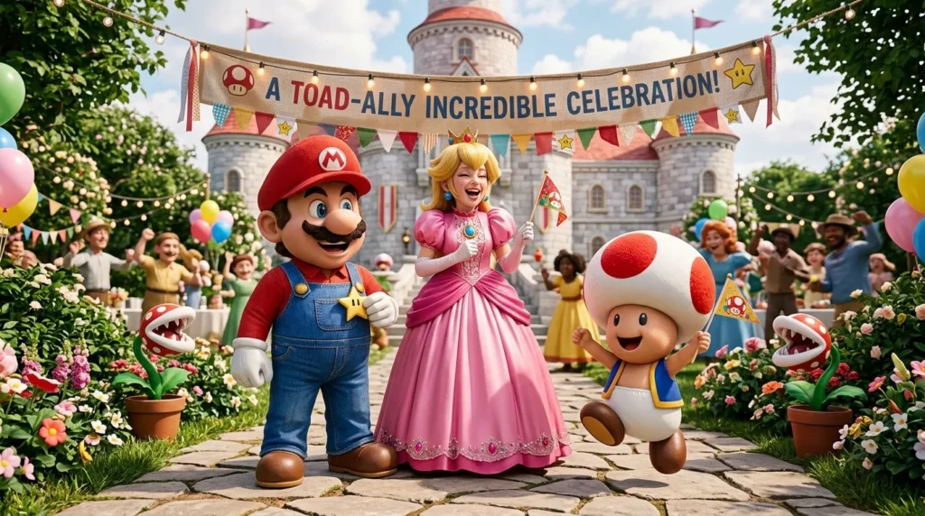 Romantic Super Mario Puns